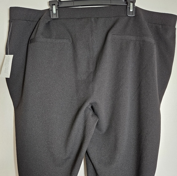 DG2 NWT 3XPetite black pull on bootcut pant workwear office - Picture 4 of 12